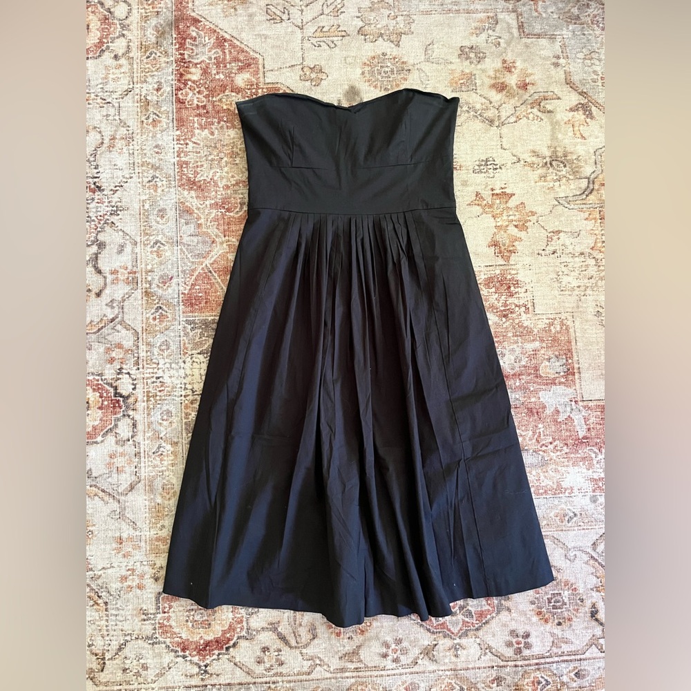 Jacob Black Strapless Party Dress - Picture 2 of 7